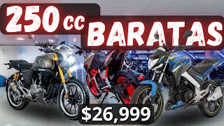 Las 18 Motos 250cc Más BARATAS en México 2024 – Precios y Detalles