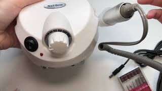 UN-BOXING My First Ever E-file Nail Drill | CHEAP Nail Drilll WORTH The Money? Quick Demonstration