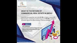 CAN COMMERCIAL REAL ESTATE PAY YOU HIGHER RETURNS AS COMPARED TO RESIDENCIAL PROPERTIES?