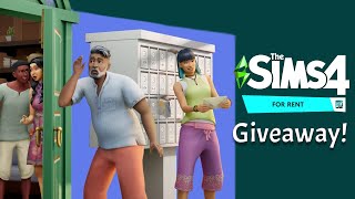 THE SIMS 4 FOR RENT GIVEAWAY #AD