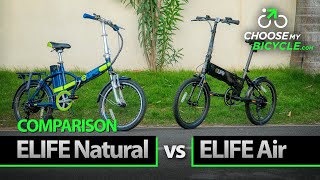 Elife Air vs. Elife Natural Electric Folding Bicycles: ChooseMyBicycle.com