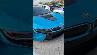 I f***** love you! 🥶 #bmw #i8 #itsawrap #caffeineandoctane