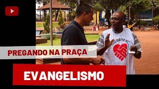 Pregação na praça Ary Coelho em Campo Grande | evangelismo fev 2023