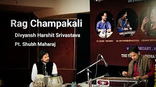 Rag Champakali || Santoor & Tabla || Divyansh Harshit Srivastava || Pt. Shubh Maharaj