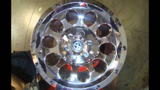 American Racing Wheels AX186 Slot Chrome