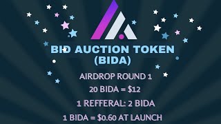 BID AUCTION AIRDROP - раздают 20 BIDA (~12$) дроп до 28 марта!!!