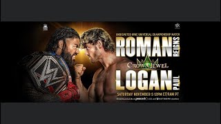 Roman Reigns vs Logal Paul at Crown Jewelry Roman Reigns beating logal Paul