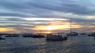 Sunset in Cafe Del Mar, Ibiza 2012