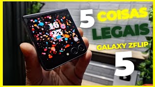 5 PONTO FORTES NO GALAXY Z FLIP 5