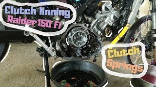 Clutch Springs & Lining Upgrade | Raider 150 Fi | Streetbike Project