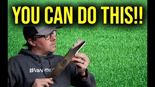 How To EASILY Sharpen Your Own Mower Blades