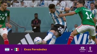 SWEET FEET, WONDERFUL GOAL.ENZO FERNÁNDEZ BRILLIANT GOAL.