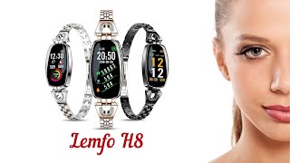 Смарт часы Lemfo H8 красивые женские Smart Watch