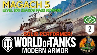 MAGACH 5 II Solid Performer! II Level 100 Reward II WoT Console II Evolution Season