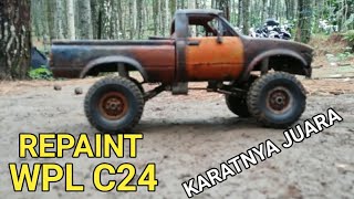 Repaint Body Wpl C24 custom Rusty