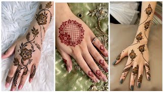 simple mehndi designs 2024/eid mehndi ka designs/back hand mehndi designs/stylish mehndi deasigns