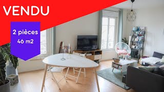 📹 A VENDRE appartement 2 pièces 46m2 sur Charenton-le-Pont