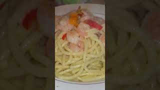 OLD FASHION SHRIMP SCAMPI RECIPE CLIP! #shrimpscampi #recipe #shorts