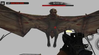 zombie Hunter D-Day2 Game Play.  Zombie Boss Fighting Video.