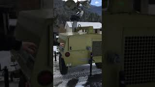 20 Kw Allmand Generator light tower on trailer #3