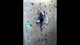 Maia rock wall climbing