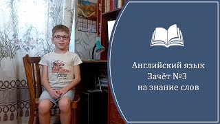 Английский язык. 2 класс. Зачёт №3 на знание слов, словосочетаний, фраз. (15 февраля 2023 г.)