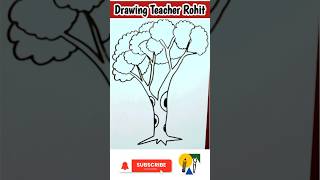 Tree Drawing Easy #drawing #tree #trending #reels #ytshorts