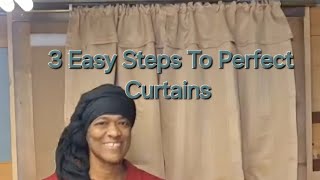 DIY - 3 Simple Steps To Make The Perfect Curtains For Your Windows