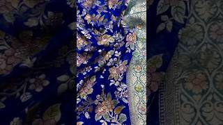 Pure Banarasi Khaddi Georgette Saree Handloom Made 7524931212 #shorts #youtubeshorts #viralshorts