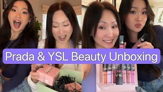 Unboxing Prada and YSL beauty that we didn’t expect