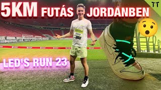 5 km futás Jordanben fényekkel,  3.000 emberrel creas zel, izzadsággal