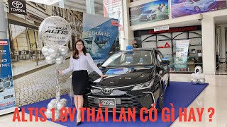 Toyota Corolla Altis 1.8V Thái Lan 2022 | Tặng gói bảo hành 5 năm