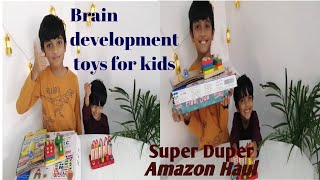 Brain development toys for kids #amazonehaul#mytoyhome