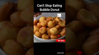 Easy Bubble Donut #howtomake #recipe #shorts #ytshorts #trending #love #snacks #youtubeshorts #viral