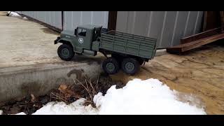 WPL B16 Rc Truck Test.