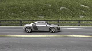 Car animation #R8 #animation