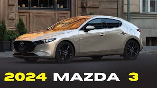 2024 New Mazda 3 Compact Hatchback: Interior Exterior Review