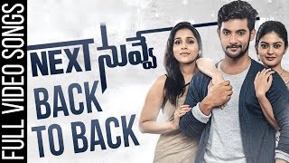 Next Nuvve Video Songs Back to Back | Aadi, Vaibhavi, Rashmi | Geetha Arts Music