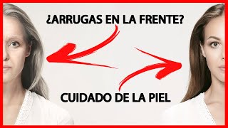 Arrugas en la frente  Cuidado de la piel👩🏼