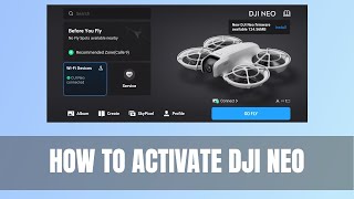 How to Activate DJI Neo with just your phone #shaunthedrone #djineo