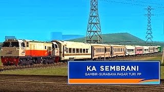 ►D◄ K.A.I: Kereta Api Eksekutif Satwa KA 47 Sembrani + Kawis Toraja - GTA SA