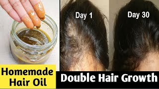 Achieve Your Dream Hair: Homemade Hair Growth Oil for Faster,Thicker & Longer Locks/Hair Growth Oil