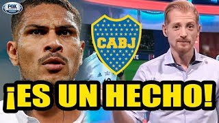 ¡CONFIRMAN A PAOLO GUERRERO EN BOCA JUNIORS!