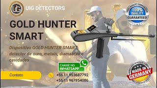 Gold Hunter Smart tem várias características para procurar ouro