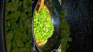 Guar ki phali Keema😛#trendingshorts #ytshorts #shortsfeed #shorts