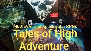 MEDIEVAL and Apocalyptic RPGs (videogames) Collection