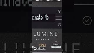 Quilter Labs | Neunaber Audio ILLUMINE Reverb Pedal : WET V2 #SHORTS #pedal #reverb