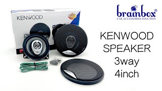 16008 Speaker Mobil 4inch Kenwood KFC-1094PS 3 Way Coaxial Car Audio Automotive Loudspeker Sound