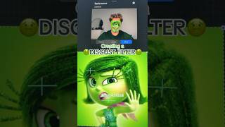 How to Create a Disgust Filter From Inside Out!🤢(Filter is on my TikTok) #insideout #filter #art