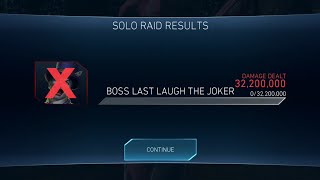 Kingdom of Madness New Solo Raid | Boss Last Laugh Joker OneShot + 🎁 | Heroic 2 | Injustice 2 Mobile